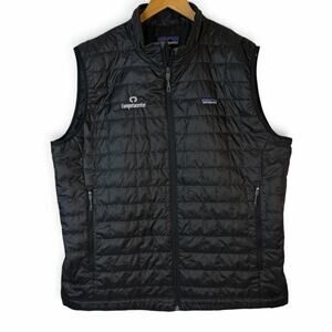 Mens Patagonia Nano Puff Vest Lightweight Insulated Outdoors Winter Black XL